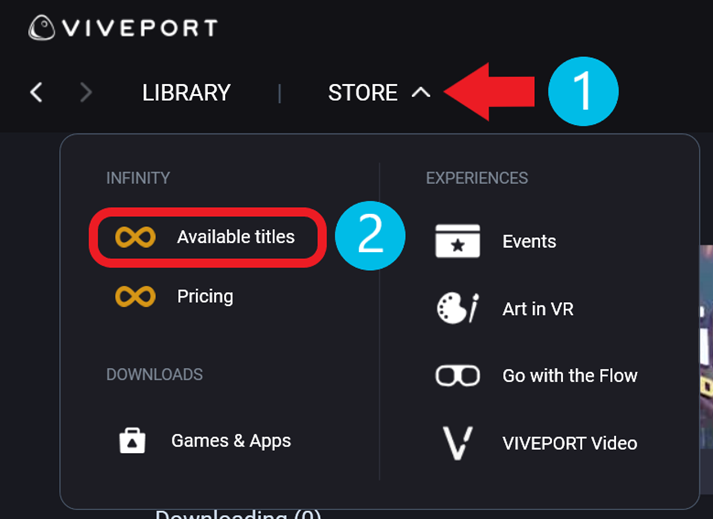 Viveport infinity hot sale